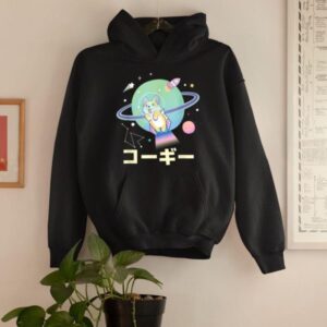 Astronaut Corgi Space Japanese Corgis Hoodie